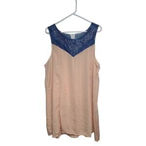 Women's Pink Tank Size 2X